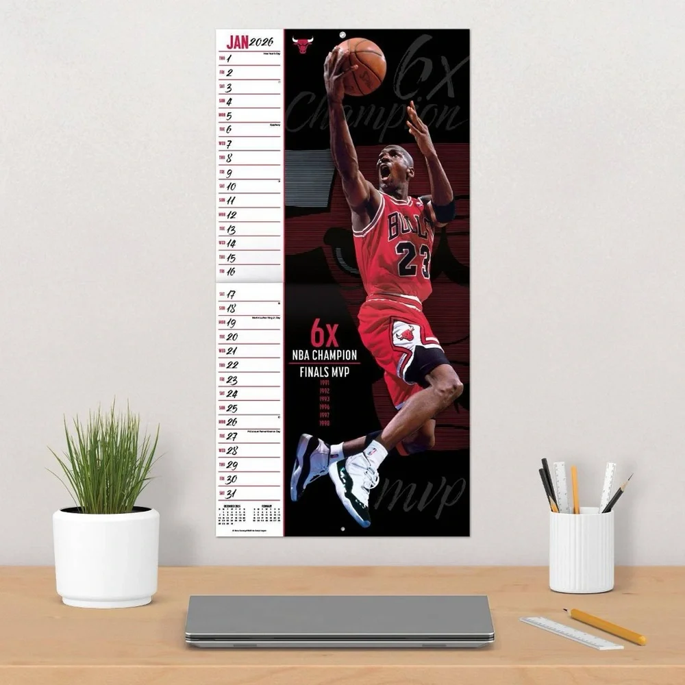 Michael Jordan 2026 Basketball Calendar - Picture 5 of 8